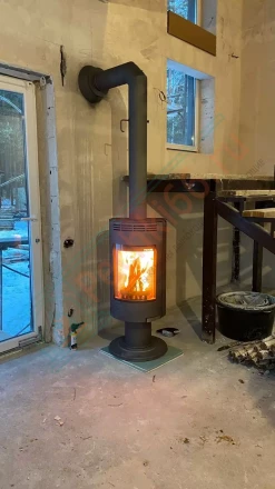 Печь-камин Thorma Andorra Exclusive (монтаж 12.2021)