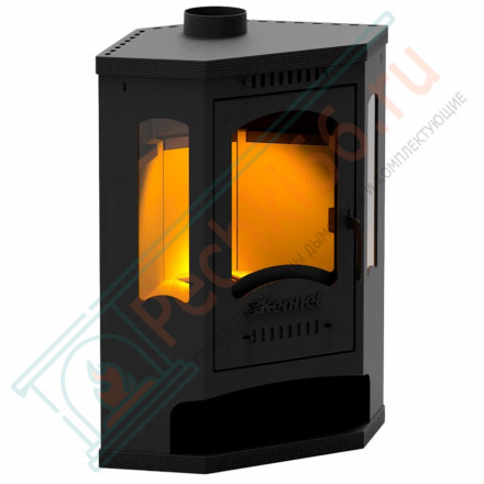 Печь-камин Антей три стекла угловой (Kennet)