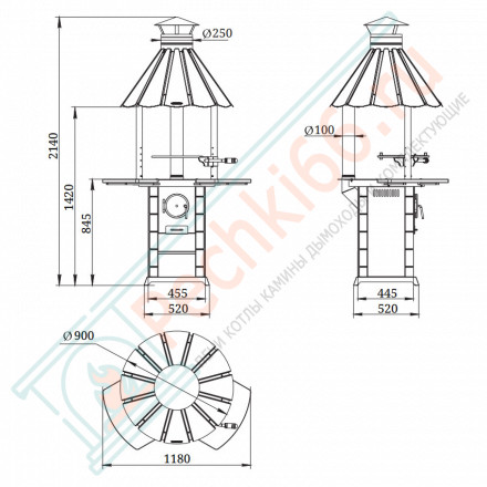 Гриль Барабек (T.M.F)