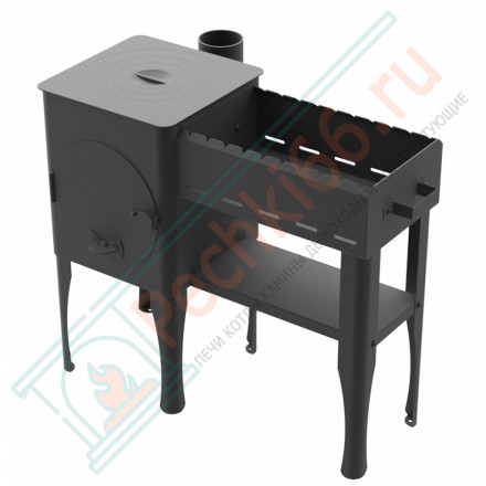 Печка казан-мангал (Протопи)