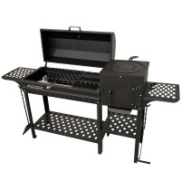 Мангал с печкой под казан Дача (Pegas)