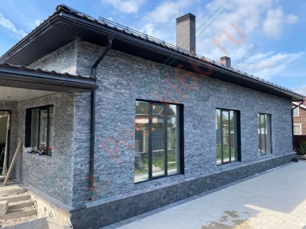 Плитка Мрамор древесный серый 600 x 150 x 15-20 мм (0.54 м2 / 6 шт)