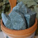 Камень для бани Жадеит колотый средний, м/р Хакасия (ведро), 20 кг в Санкт-Петербурге