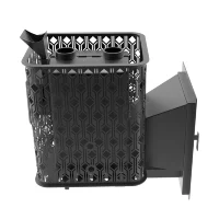 Газовая чугунная печь для бани Verona 18, З/К ГАЗ (Black Stove)