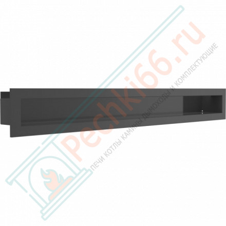 Каминная решётка черная Mila Small 120x900 (Kratki)