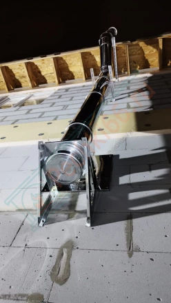 Печь-камин Мета-Бел Севан 7 под ключ (монтаж 12.2023)