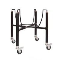 Керамический гриль Junior black с ножками (Monolith)