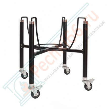 Керамический гриль Junior black с ножками (Monolith)