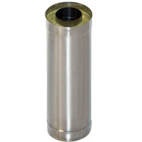 Сэндвич труба для дымохода L=1.0 м (НЕРЖ-439/1,0-ОЦИНК/0,5) d-200/280 (УМК) Сэндвич труба для дымохода L=1.0 м (НЕРЖ-439/1,0-ОЦИНК/0,5) d-200/280 (УМК)