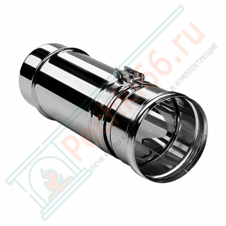 Труба телескопическая L=260-400 (AISI-310S/0,8мм) d-130 (Вулкан)