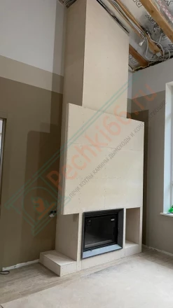 Каминная топка Астов ПС 800 под ключ (монтаж 05.2022)