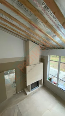 Каминная топка Астов ПС 800 под ключ (монтаж 05.2022)