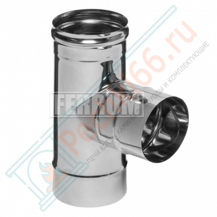 Тройник 90° (НЕРЖ-430/0,8) d-115 (Ferrum HF)