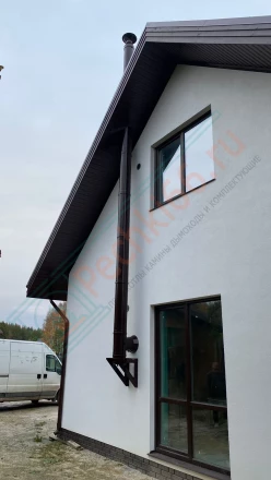 Печь-камин Астов R1.0 K, песчаник, на дровнике под ключ (монтаж 05.2023)