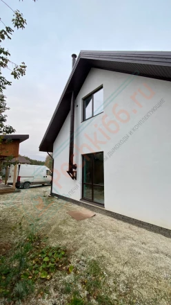 Печь-камин Астов R1.0 K, песчаник, на дровнике под ключ (монтаж 05.2023)