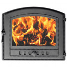 Дверца каминная чугунная 224, антрацит (Везувий) Дверца каминная чугунная 224, антрацит (Везувий)