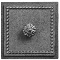 Дверца прочистная чугунная 235, антрацит (Везувий)