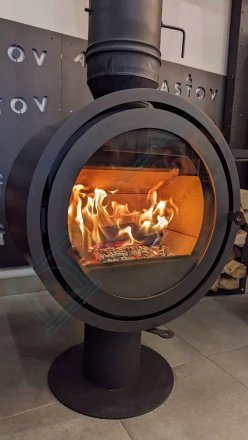 Печь-камин D 600 (Астов)