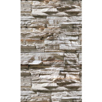 Плита ФАСПАН Дикий камень №1007 Вертикаль 9 мм 1200х800мм (Везувий)