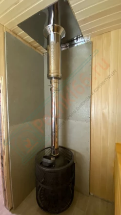 Печь банная ProMetall Атмосфера L сетка (монтаж 06.2020)