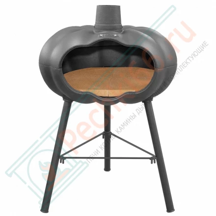 Печь для пиццы (из чугуна) с шамотной вставкой, высокая (Везувий)