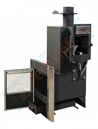 Печь для русской бани № 06-МП 01 под обкладку, с парогенератором (Тройка) до 18 м3