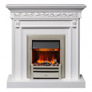 Каминокомплект Valletta - Белый (Ширина 1040 мм) с очагом Chesford Каминокомплект Valletta - Белый (Ширина 1040 мм) с очагом Chesford