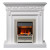 Каминокомплект Valletta - Белый (Ширина 1040 мм) с очагом Chesford