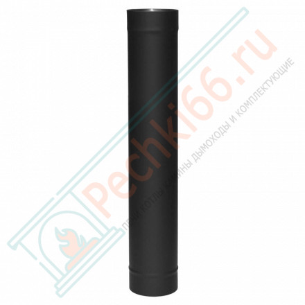 Труба VBR черная L=1000 (НЕРЖ-439/0,8) d-180 (Вулкан)