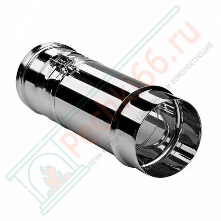 Труба телескопическая L=260-400 (AISI-321/0,8мм) d-104 (Вулкан)