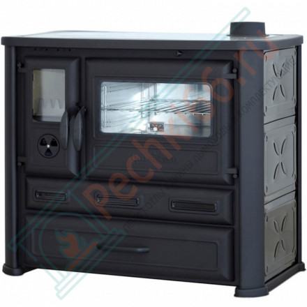 Варочная печь Alma Mons черная (Tim Sistem) до 160 м3