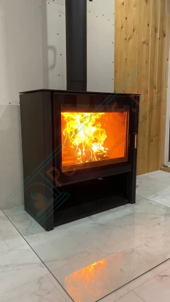 Печь-камин Мета-Бел Севан 9 под ключ (монтаж 11.2023)