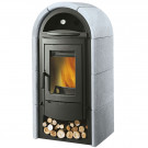 Печь-камин с духовкой Stefany Forno, цвет серый (La Nordica) Печь-камин с духовкой Stefany Forno, цвет серый (La Nordica)