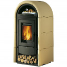 Печь-камин с духовкой Stefany Forno, цвет бежевый (La Nordica) Печь-камин с духовкой Stefany Forno, цвет бежевый (La Nordica)