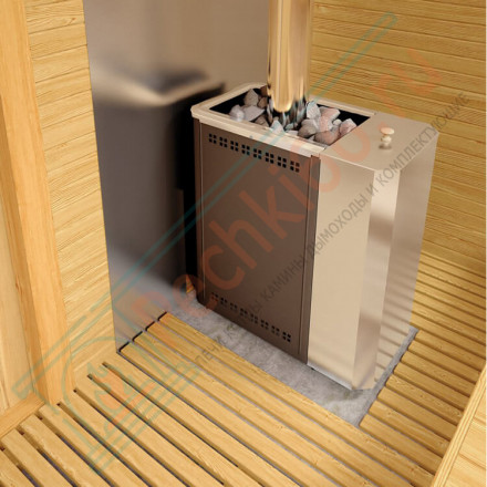 Печь для бани Тамань-10 ТБ (2017), с баком 40 л (Теплодар)