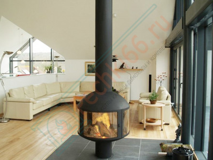 Островной камин Agorafocus-850 (Focus)