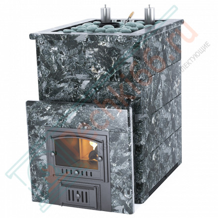 Печь для бани Домна-45К в пироксените (ИзиСтим)