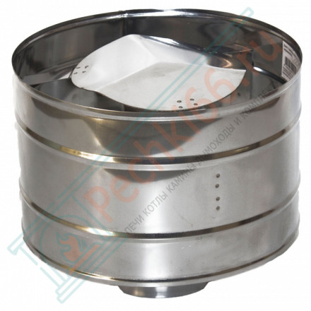 Зонт с дефлектором (НЕРЖ-439/0,5) d-120 (УМК)