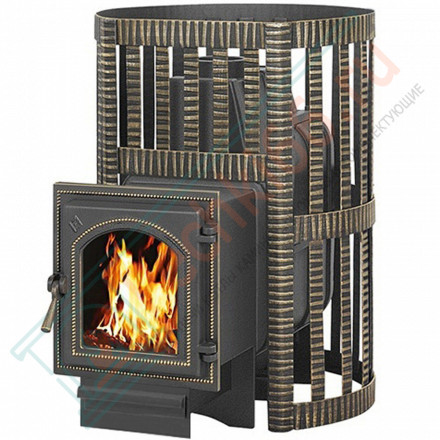 Чугунная печь для бани Легенда Ковка 28 270 (Везувий) до 30 м3