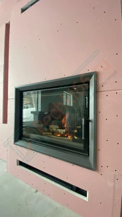 Каминная топка Астов ПС 800 (монтаж 07.2024)
