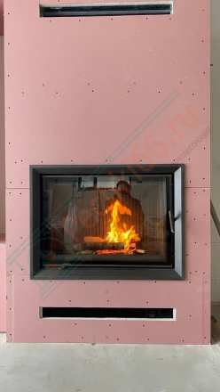 Каминная топка Астов ПС 800 (монтаж 07.2024)