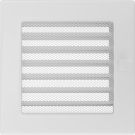 Вентиляционная решетка для камина с жалюзи 170х170, белая (FireWay)