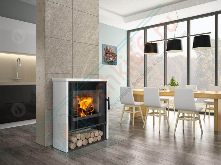 Печь-камин Aledo керамика (Romotop)