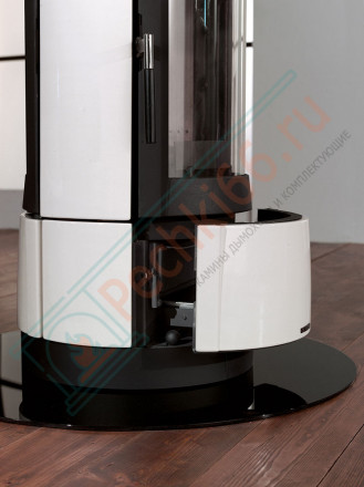 Печь-камин двухсторонняя Fortuna Bifacciale, цвет белый (La Nordica)