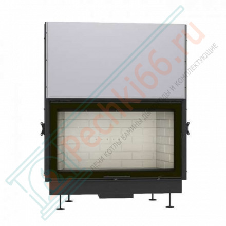 Каминная топка Вега 1200 принтинг подовое горение (Экокамин)