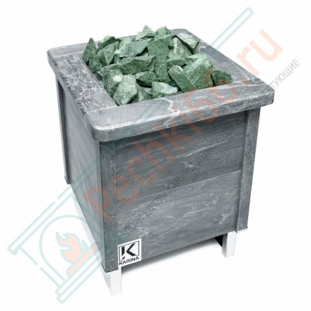Электрокаменка QUADRO 9 kW, талькохлорит (KARINA) до 14 м3