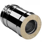 Труба V50R телескопическая с изол L=260-380 (AISI-321/0,8-AISI-304/0,5) d-300/400 (Вулкан)