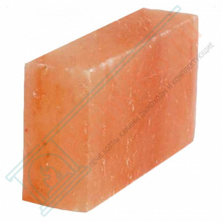 Соль гималайская, кирпич, шлифованная сторона