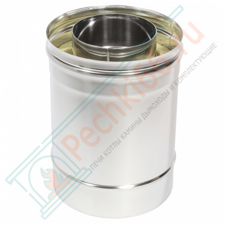 Сэндвич труба Термо L 250 ТТ-Р с хомутом (310-0.8/304) d-130/230 (ТиС Энерго)