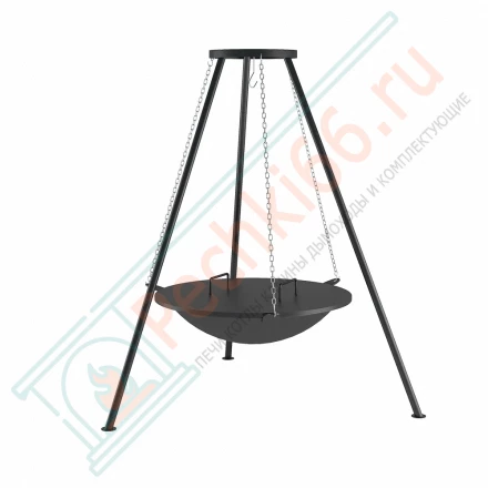 Чугунная Костровая чаша Fantastic Ø 700 Антик (чаша + подставка антик + крышка)